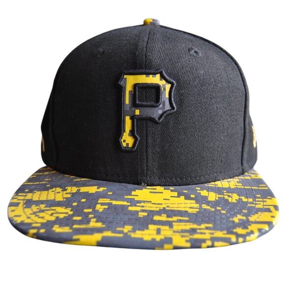 Pittsburgh Pirates Black & Yellow Cutch 9Fifty Snapback Hat - Picture 1 of 8